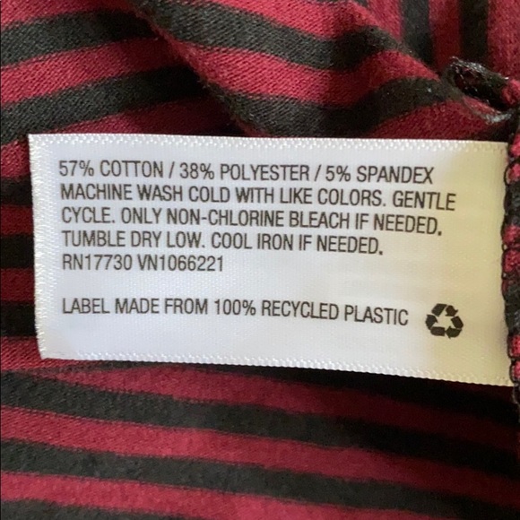 NWT Isabel Striped 3/4 Sleeve Maternity Dress - Picture 4 of 4